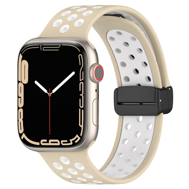 Magnetic Buckle Silicone Watch Band, For Apple Watch 38mm