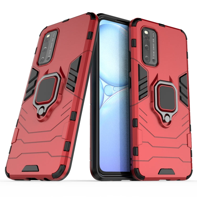 PC + TPU Anti-fall Protective Case with Ring Holder, For Vivo V19 (India)