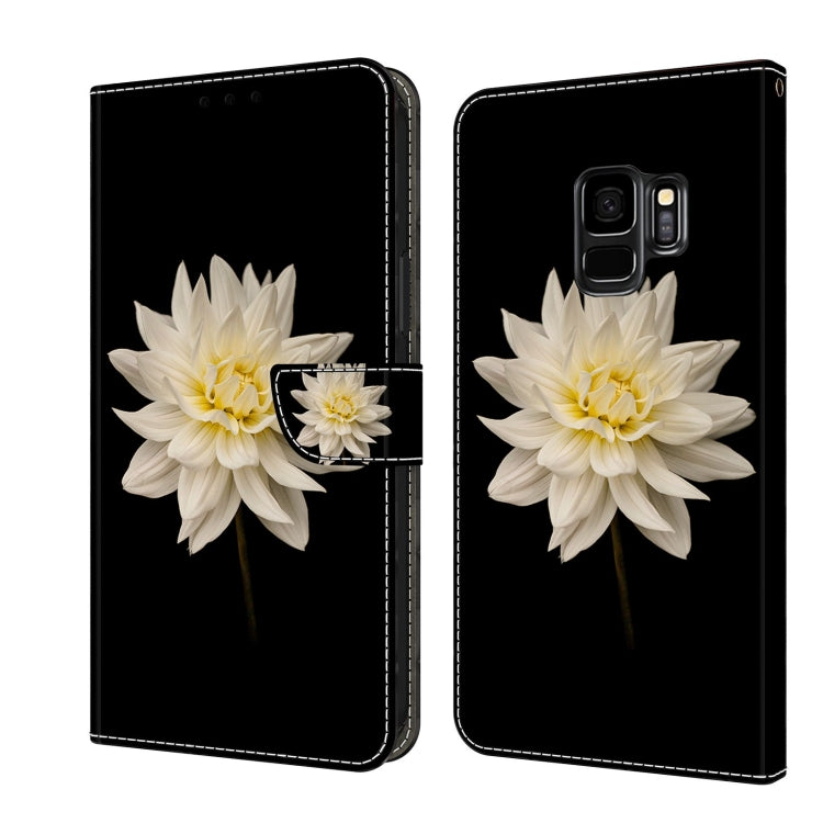 Crystal 3D Shockproof Protective Leather Phone Case, For Samsung Galaxy S9