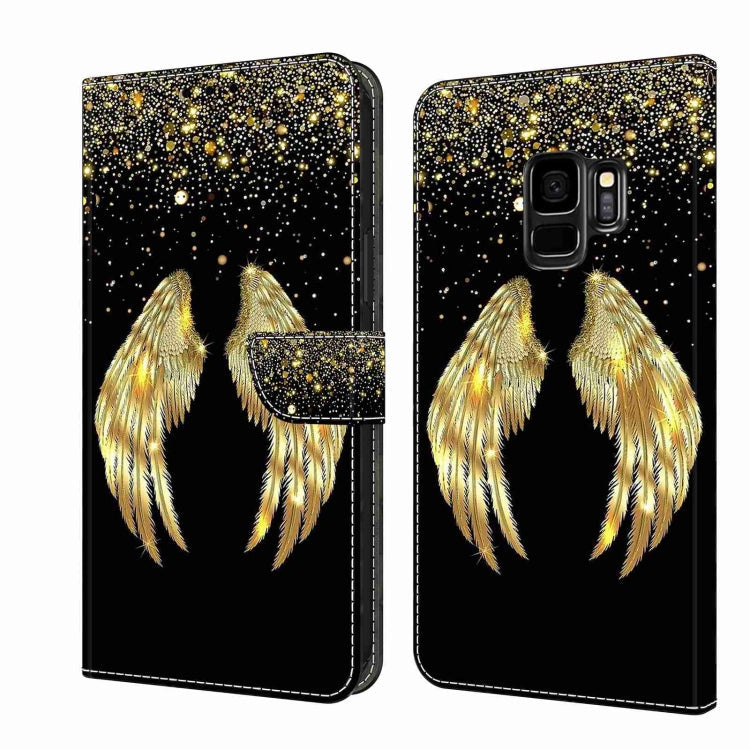 Crystal 3D Shockproof Protective Leather Phone Case, For Samsung Galaxy S9
