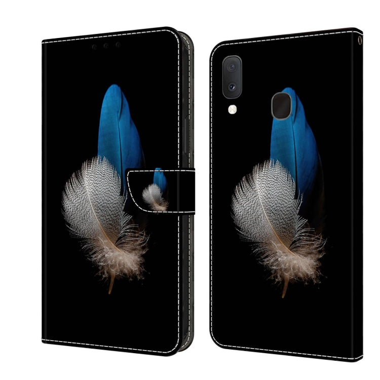 Crystal 3D Shockproof Protective Leather Phone Case, For Samsung Galaxy S10e