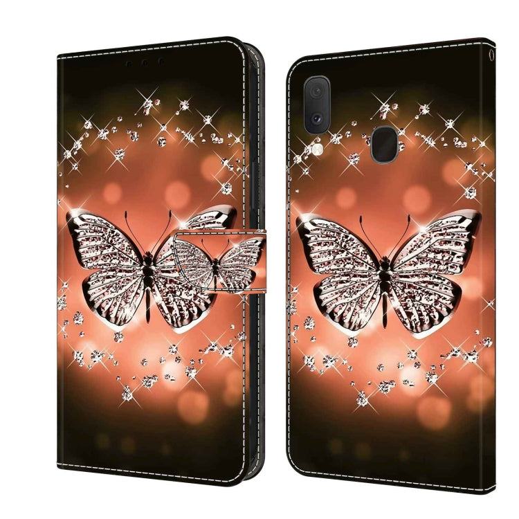 Crystal 3D Shockproof Protective Leather Phone Case, For Samsung Galaxy S10e