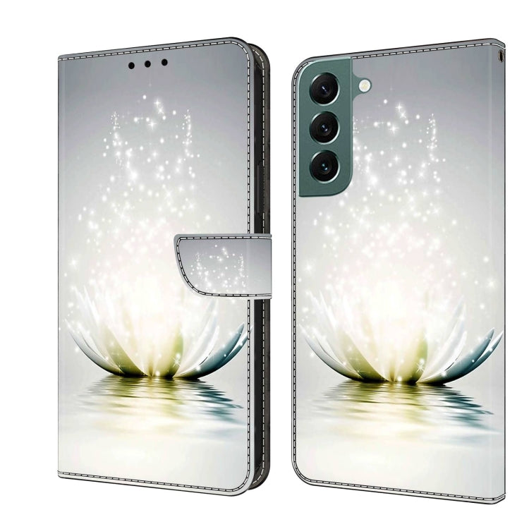 Crystal 3D Shockproof Protective Leather Phone Case, For Samsung Galaxy S22+