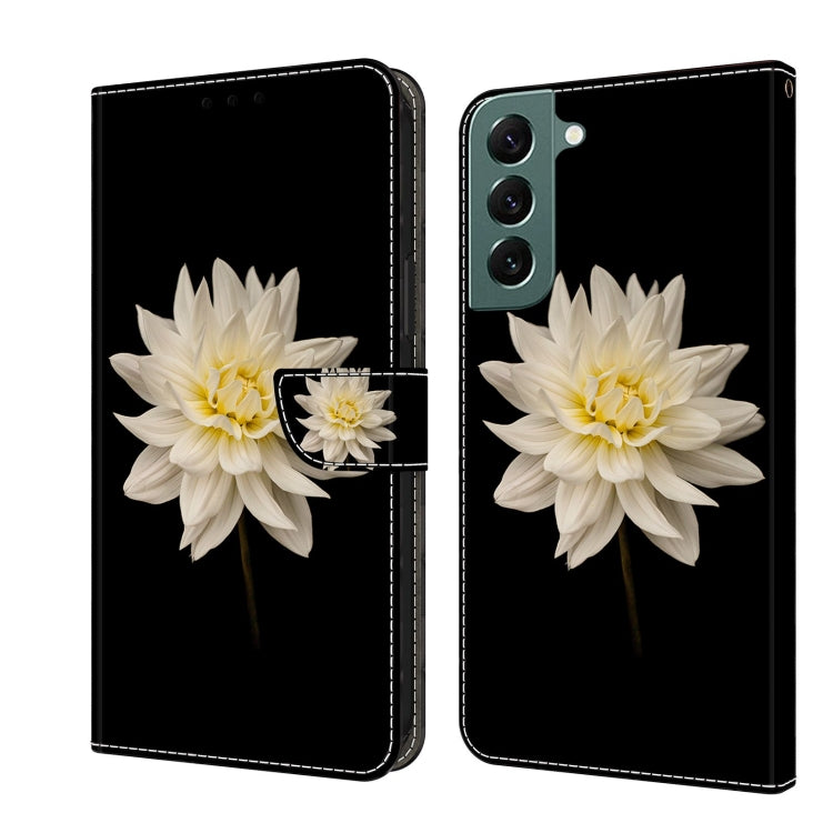 Crystal 3D Shockproof Protective Leather Phone Case, For Samsung Galaxy S22+