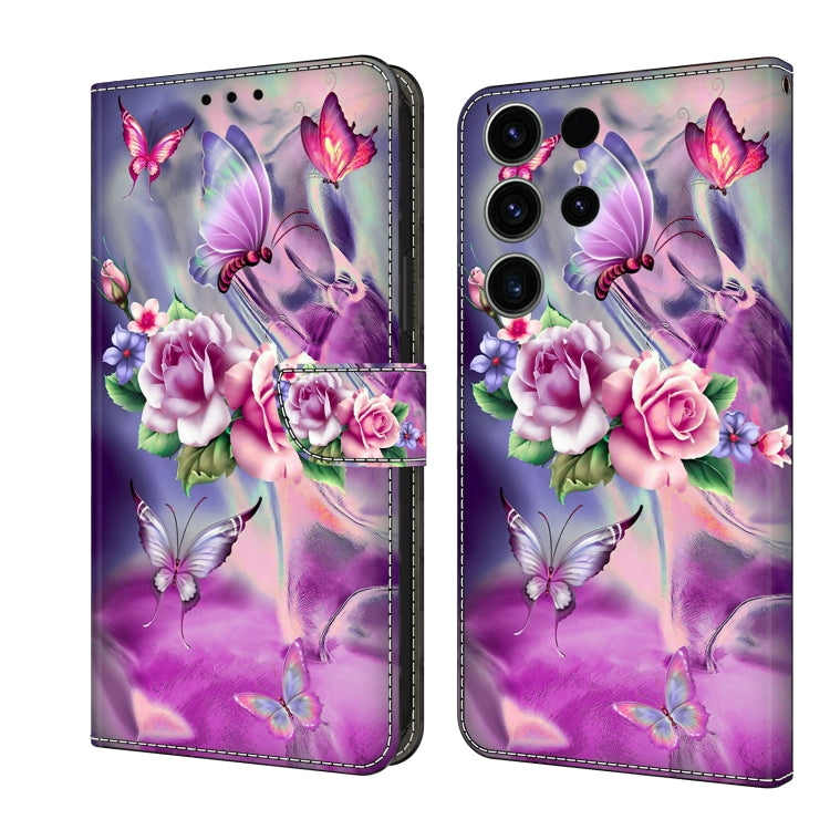 Crystal 3D Shockproof Protective Leather Phone Case, For Samsung Galaxy S23 FE 5G