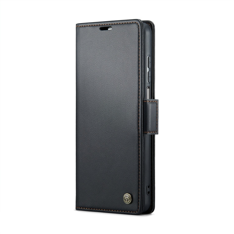 CaseMe 023 Butterfly Buckle Litchi Texture RFID Anti-theft Leather Phone Case, For Motorola Moto G Stylus 5G 2023