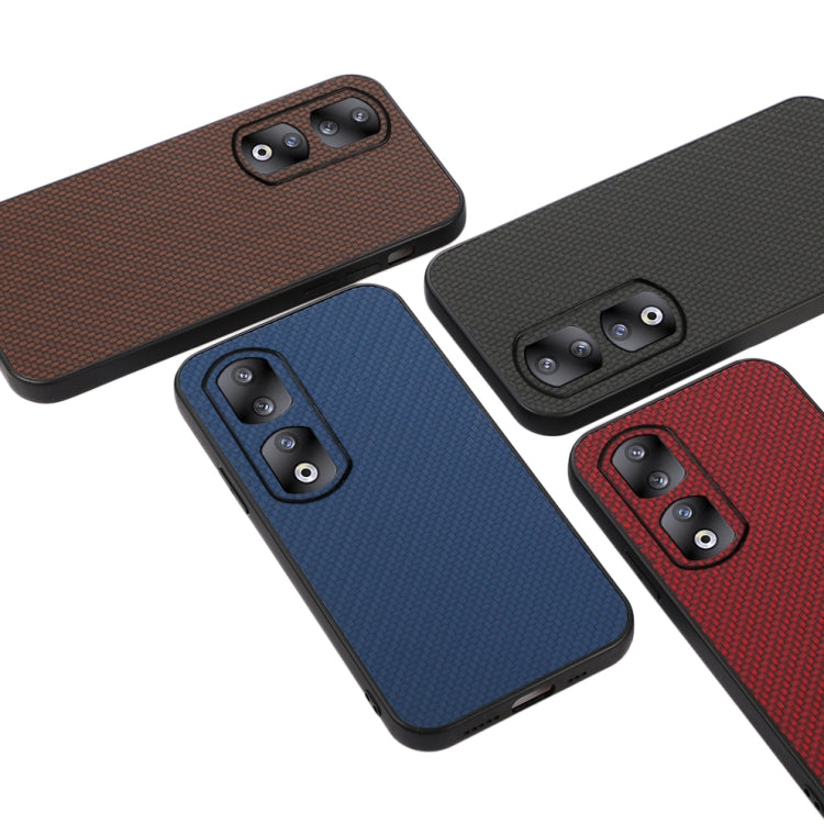 Carbon Fiber Texture Shockproof Phone Case, For Honor 90 Pro, For Honor 90
