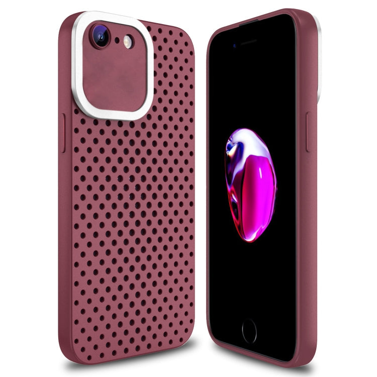 Hollow Heat Dissipation TPU Phone Case, For iPhone 14 Plus, For iPhone 14, For iPhone 14 Pro, For iPhone 14 Pro Max, For iPhone SE 2022 / 2020 / 8 / 7