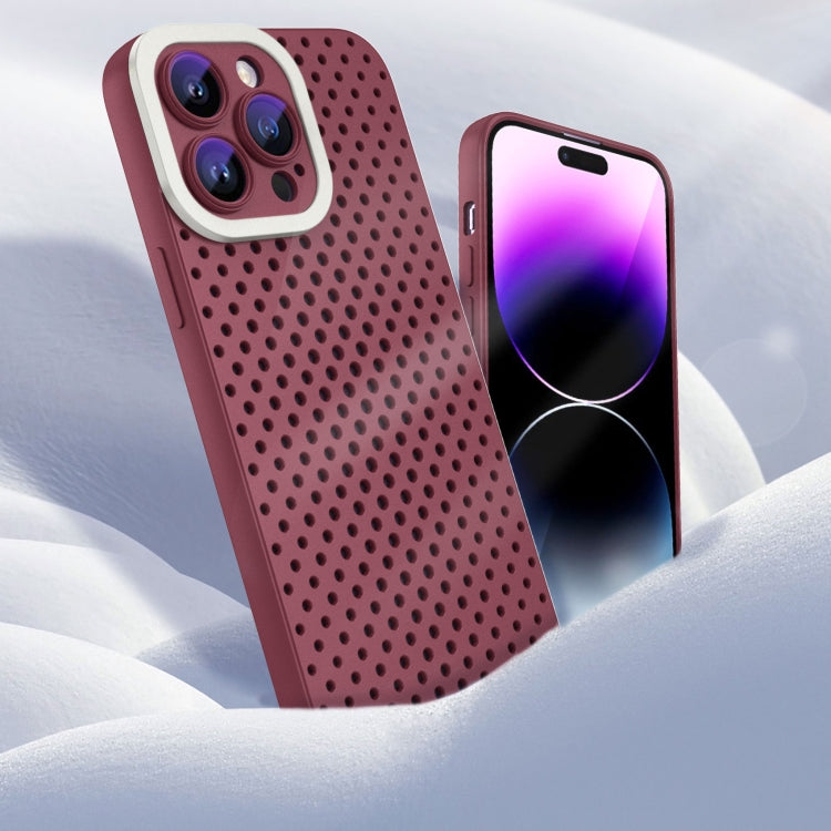 Hollow Heat Dissipation TPU Phone Case, For iPhone 14 Plus, For iPhone 14, For iPhone 14 Pro, For iPhone 14 Pro Max, For iPhone SE 2022 / 2020 / 8 / 7