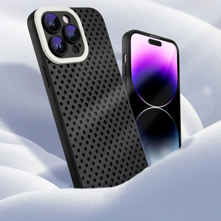 Hollow Heat Dissipation TPU Phone Case, For iPhone 13 Pro Max, For iPhone 13 Pro, For iPhone 13, For iPhone 12, For iPhone 12 Pro Max