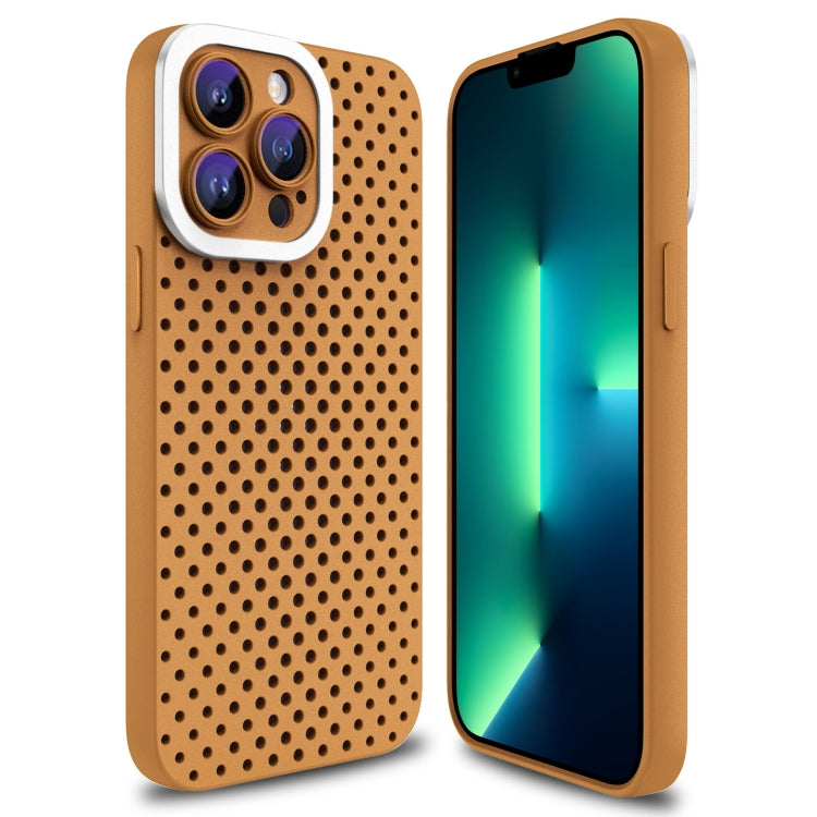Hollow Heat Dissipation TPU Phone Case, For iPhone 14 Plus, For iPhone 14, For iPhone 14 Pro, For iPhone 14 Pro Max, For iPhone SE 2022 / 2020 / 8 / 7