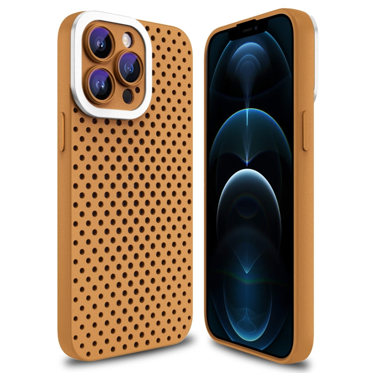 Hollow Heat Dissipation TPU Phone Case, For iPhone 14 Plus, For iPhone 14, For iPhone 14 Pro, For iPhone 14 Pro Max, For iPhone SE 2022 / 2020 / 8 / 7