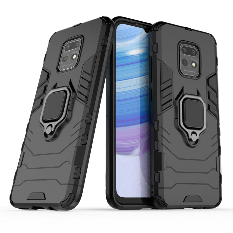 PC + TPU Anti-fall Protective Case with Ring Holder, For Xiaomi Redmi 10X 5G