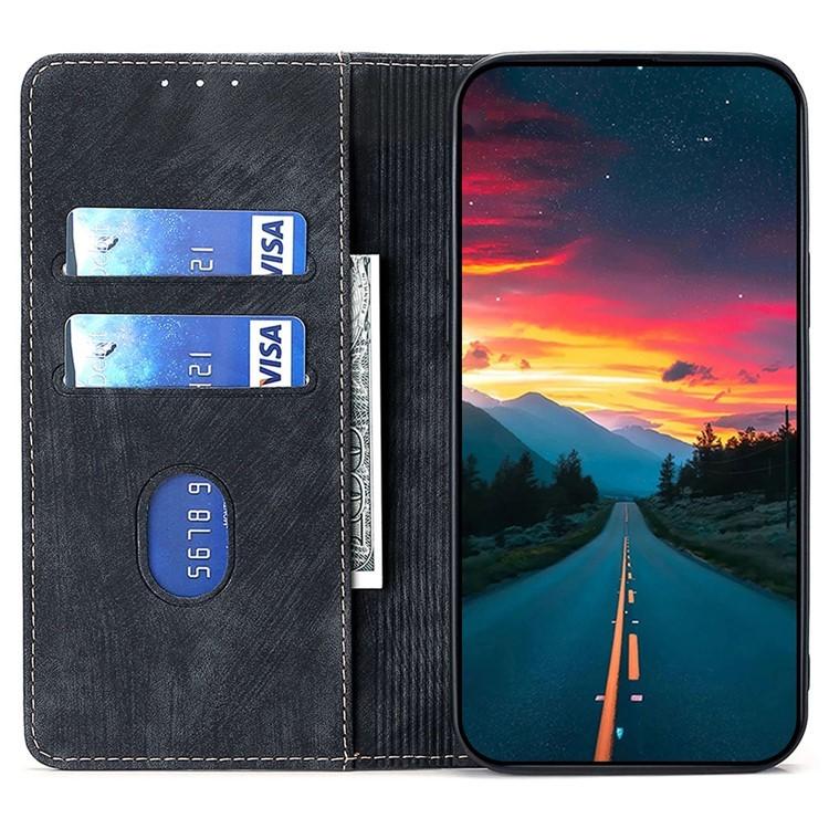 RFID Anti-theft Brush Magnetic Leather Phone Case, For Realme C85 5G, For Realme C85 Pro 4G, For Realme 15T 5G Global, For Realme C71 4G
