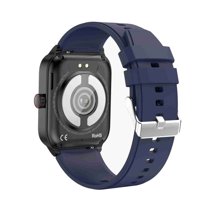 ET540 1.91 inch IP67 Waterproof Silicone Band Smart Watch, Support ECG / Non-invasive Blood Glucose Measurement, ET540 (Blue), ET540 (Red)