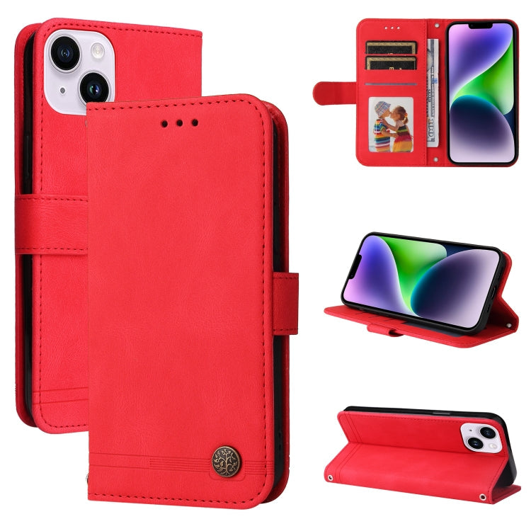 Skin Feel Life Tree Leather Phone Case, For iPhone 16, For iPhone 15 Pro Max, For iPhone 15 Pro, For iPhone 15 Plus
