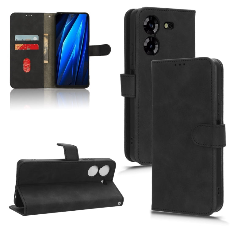 Skin Feel Magnetic Flip Leather Phone Case, For Tecno Camon 20 Premier