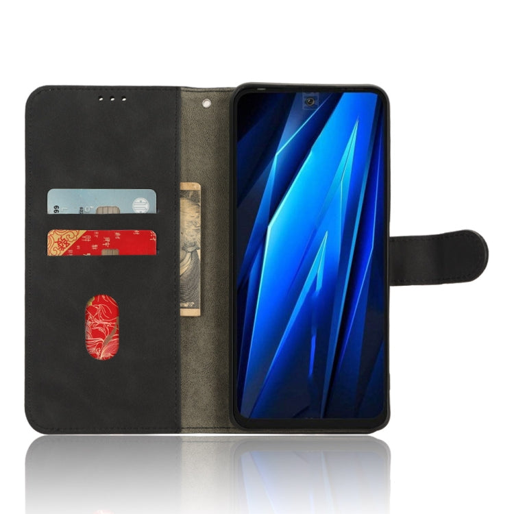 Skin Feel Magnetic Flip Leather Phone Case, For Tecno Camon 20 Premier