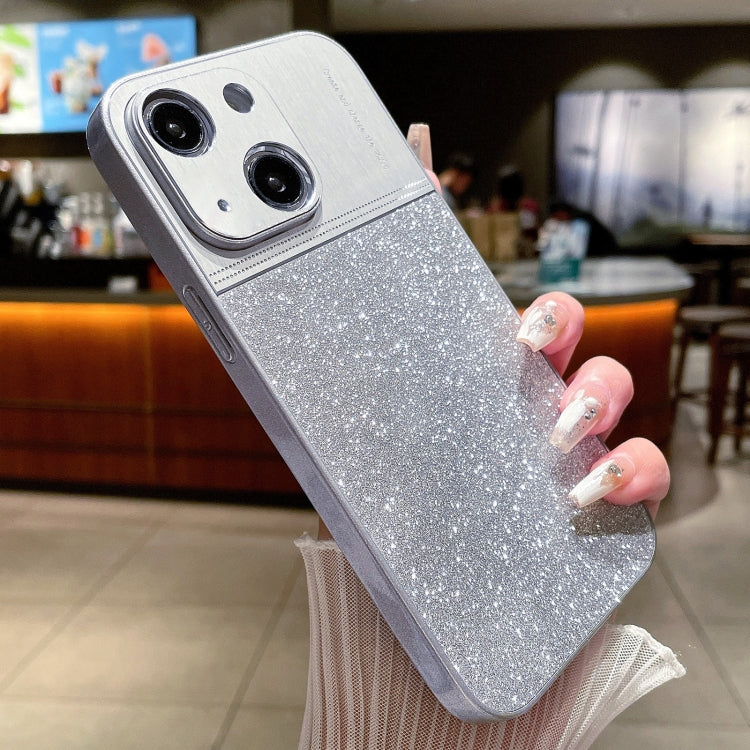 Metallic Glitter Powder Shockproof Phone Case, For iPhone 13 Pro Max, For iPhone 13 Pro, For iPhone 13, For iPhone 12
