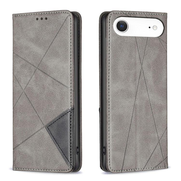 Rhombus Texture Magnetic Leather Phone Case, For iPhone 17 Pro Max, For iPhone 17 Pro, For iPhone 17, For iPhone Air