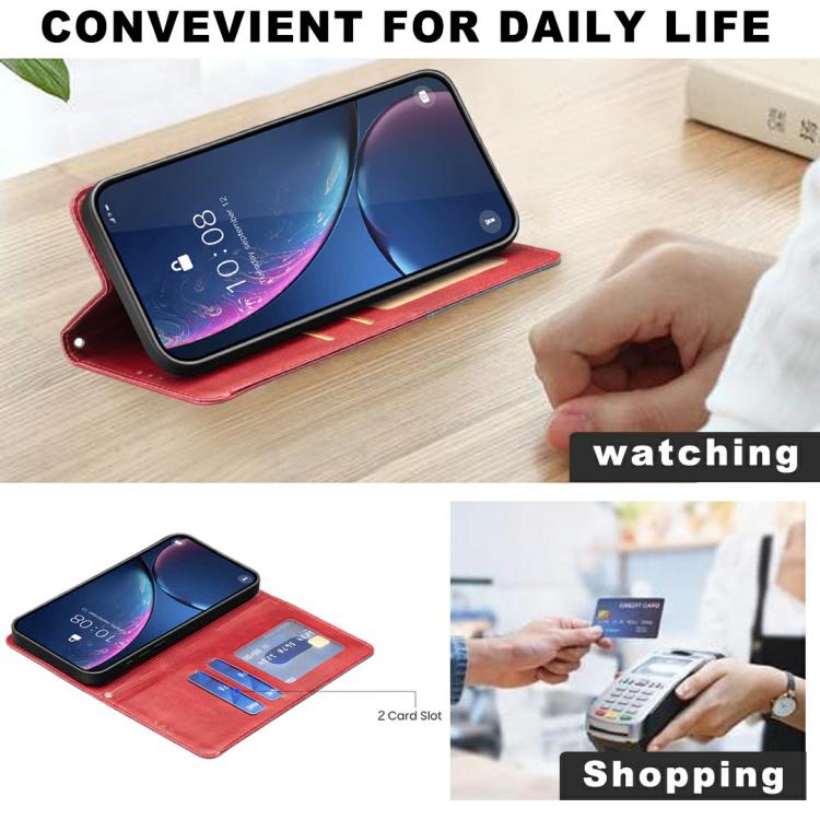 Rhombus Texture Magnetic Leather Phone Case, For iPhone 17 Pro Max, For iPhone 17 Pro, For iPhone 17, For iPhone Air