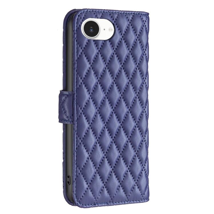 Diamond Lattice Wallet Flip Leather Phone Case, For iPhone 17 Pro Max, For iPhone 17 Pro, For iPhone 17, For iPhone Air
