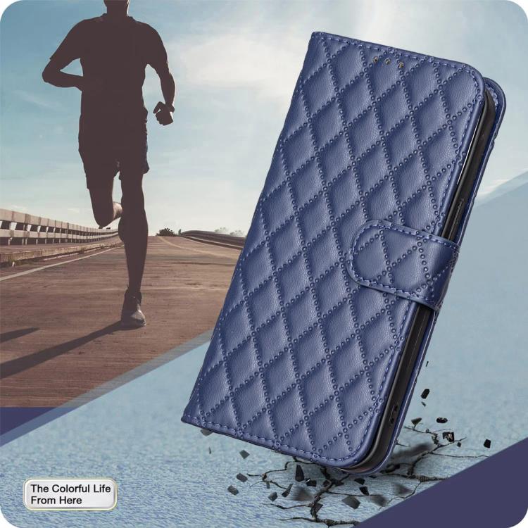 Diamond Lattice Wallet Flip Leather Phone Case, For iPhone 17 Pro Max, For iPhone 17 Pro, For iPhone 17, For iPhone Air