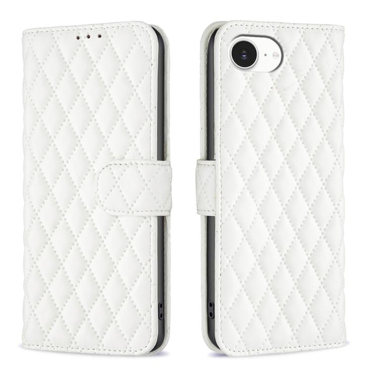 Diamond Lattice Wallet Flip Leather Phone Case, For iPhone 17 Pro Max, For iPhone 17 Pro, For iPhone 17, For iPhone Air