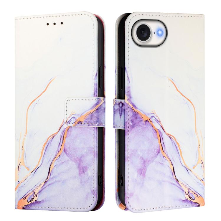 PT003 Marble Pattern Flip Leather Phone Case, For iPhone 17e / 16e, For iPhone 17 Pro Max, For iPhone 17 Pro, For iPhone 17