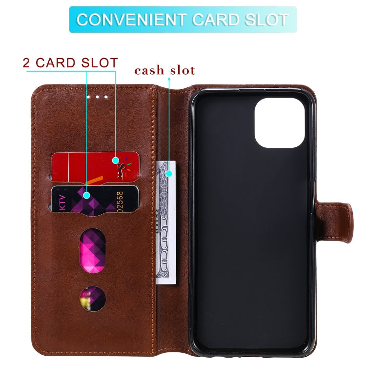 Classic Calf Texture PU + TPU Horizontal Flip Leather Case, with Holder & Card Slots & Wallet, For OPPO A92s, For OPPO Realme 6, For OPPO Realme 6 Pro, 1