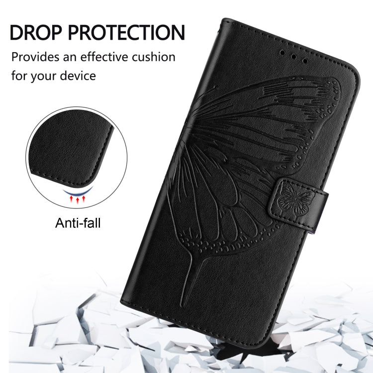 Embossed Butterfly Leather Phone Case, For iPhone 17e / 16e, For iPhone 17 Pro Max, For iPhone 17 Pro
