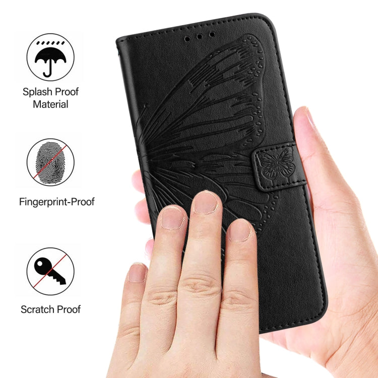 Embossed Butterfly Leather Phone Case, For iPhone 17e / 16e, For iPhone 17 Pro Max, For iPhone 17 Pro