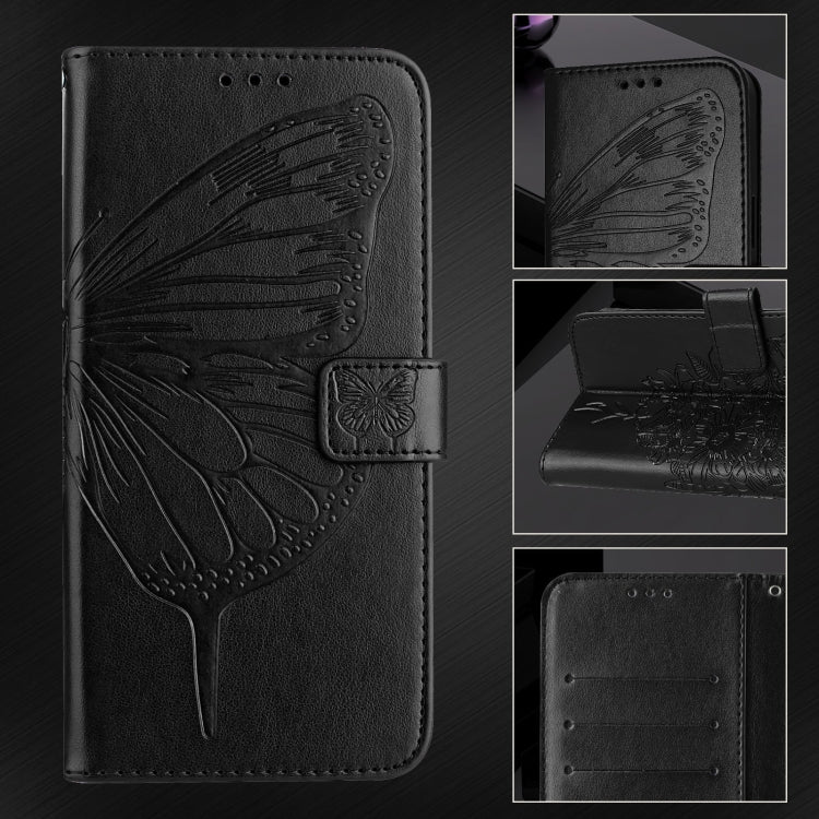 Embossed Butterfly Leather Phone Case, For iPhone 17e / 16e, For iPhone 17 Pro Max, For iPhone 17 Pro