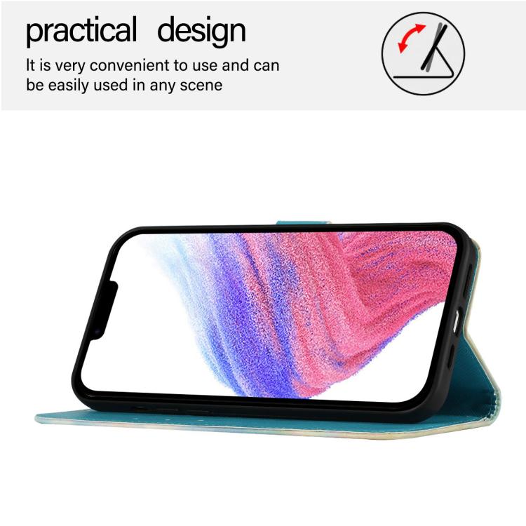 3D Painting Horizontal Flip Leather Phone Case, For iPhone 17e / 16e, For iPhone 17 Pro Max, For iPhone 17 Pro