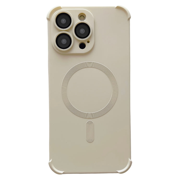 Four Corner Shockproof Skin Feel MagSafe Magnetic Phone Case, For iPhone 14, For iPhone 14 Pro, For iPhone 14 Pro Max