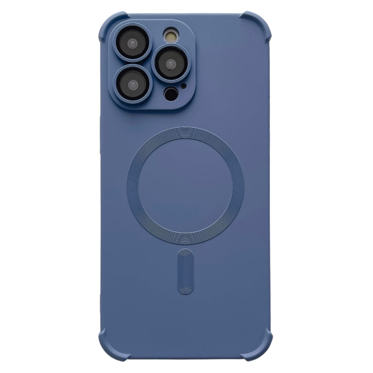 Four Corner Shockproof Skin Feel MagSafe Magnetic Phone Case, For iPhone 14, For iPhone 14 Pro, For iPhone 14 Pro Max