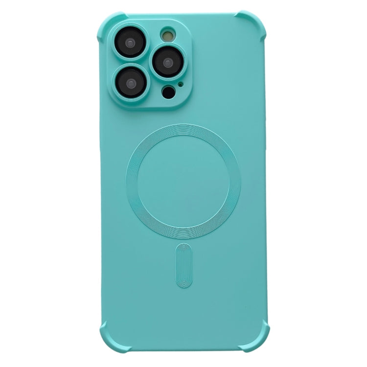 Four Corner Shockproof Skin Feel MagSafe Magnetic Phone Case, For iPhone 14, For iPhone 14 Pro, For iPhone 14 Pro Max
