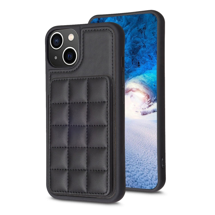 Grid Card Slot Holder Phone Case, For iPhone 14 / 13, For iPhone 15 Plus, For iPhone 14 Pro