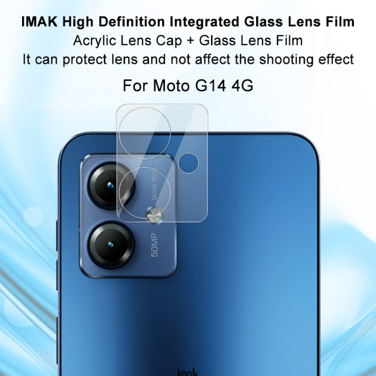 imak High Definition Integrated Glass Lens Film, For Motorola Moto G14 4G, For Motorola Moto G84 5G, For Motorola Moto G54 5G, For Motorola Edge 40 NEO 5G