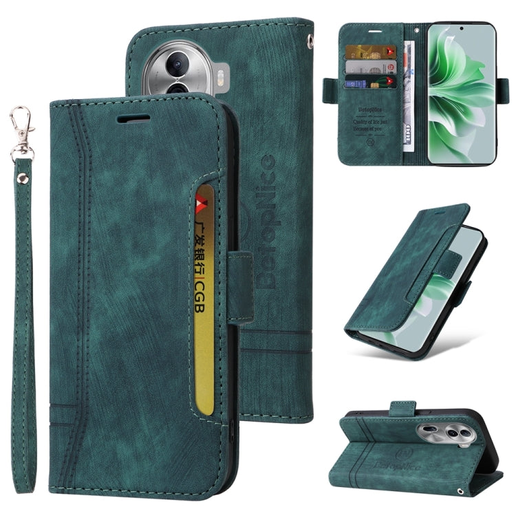 BETOPNICE Dual-side Buckle Leather Phone Case, For OPPO Reno11 5G Global, For OPPO A58 4G, For OPPO Reno10 5G Global/Reno10 Pro 5G Global, For OPPO Reno11 Pro 5G Global
