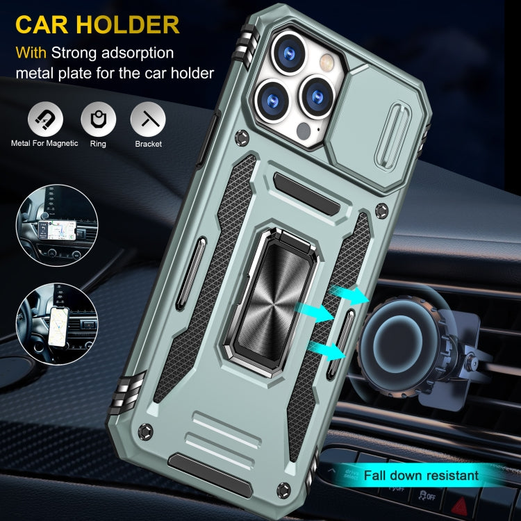 Armor PC + TPU Camera Shield Phone Case, For iPhone 15 Pro Max, For iPhone 15 Pro, For iPhone 15 Plus