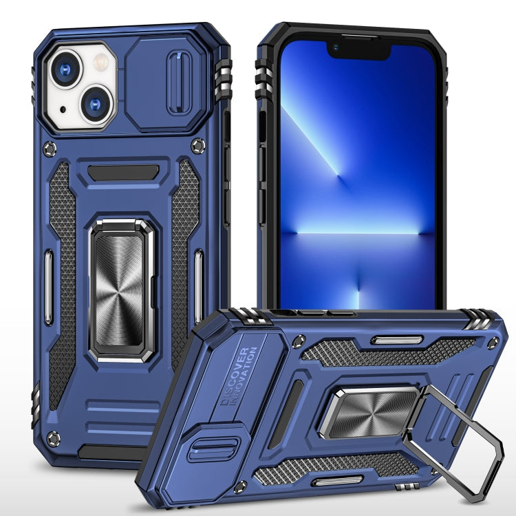 Armor PC + TPU Camera Shield Phone Case, For iPhone 15 Pro Max, For iPhone 15 Pro, For iPhone 15 Plus