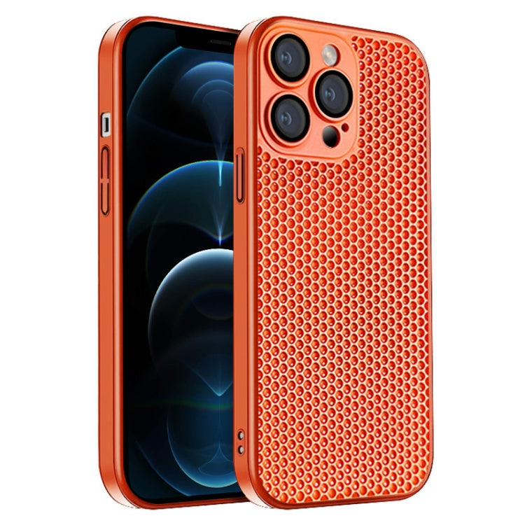 Honeycomb Radiating PC Phone Case, For iPhone 12 Pro, For iPhone 11 Pro Max, For iPhone 11