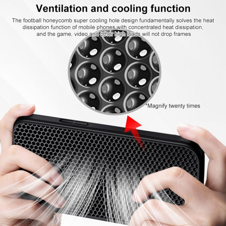 Honeycomb Radiating PC Phone Case, For iPhone 14 Plus, For iPhone 14, For iPhone 14 Pro