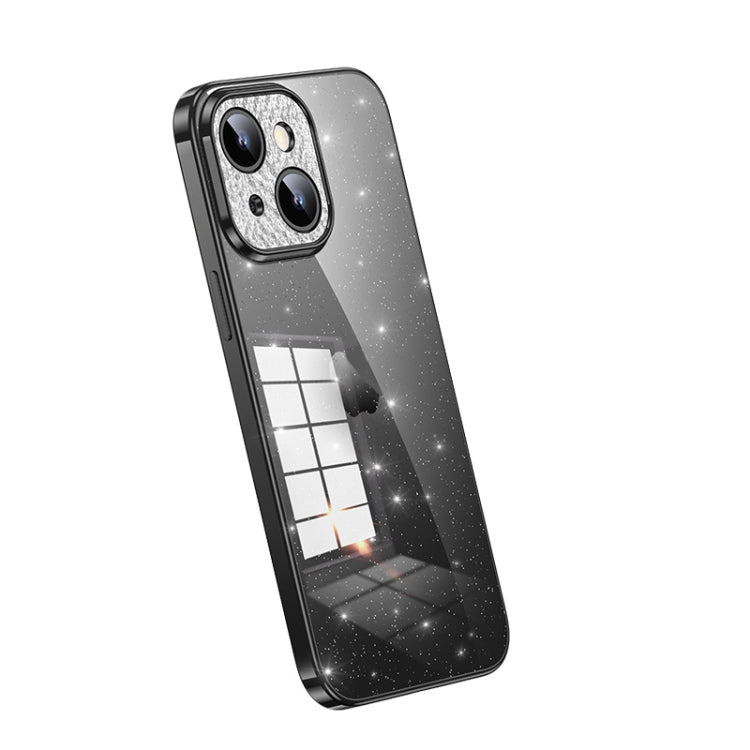 SULADA Electroplated Transparent Glittery TPU Phone Case, For iPhone 14 Plus, For iPhone 15 Pro Max, For iPhone 15 Pro, For iPhone 14, For iPhone 15 Plus, For iPhone 14 Pro