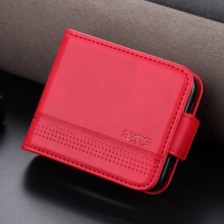 AZNS Magnetic Calf Texture Flip Leather Phone Case, For Samsung Galaxy Z Flip7 FE / Flip6, For Samsung Galaxy Z Fold7 5G, For Samsung Galaxy Z Flip7 5G, For Samsung Galaxy Z Fold6 5G