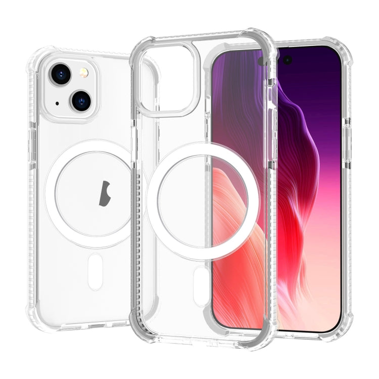 Acrylic Magsafe Magnetic Shockproof Phone Case, For iPhone 15 Pro, For iPhone 15 Plus