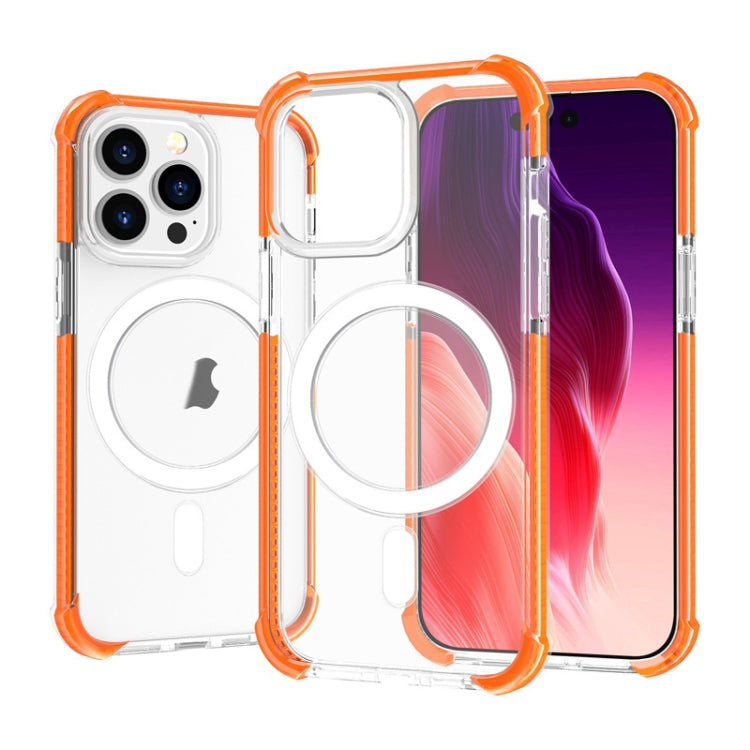 Acrylic Magsafe Magnetic Shockproof Phone Case, For iPhone 15 Pro, For iPhone 15 Plus
