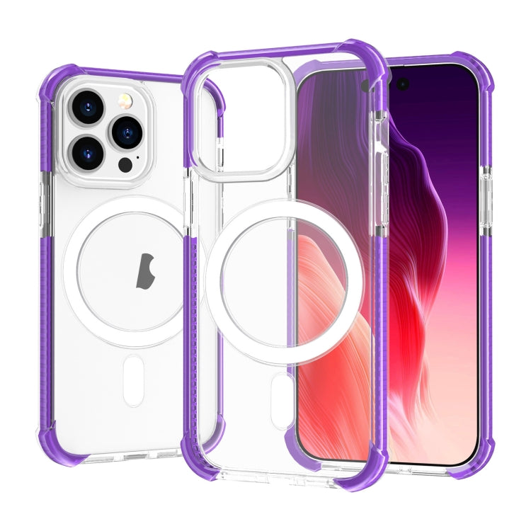 Acrylic Magsafe Magnetic Shockproof Phone Case, For iPhone 15 Pro, For iPhone 15 Plus