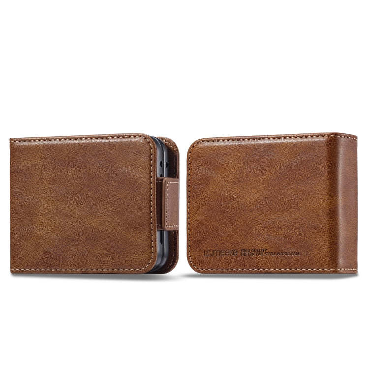 LC.IMEEKE RFID Anti-theft Leather Phone Case, For Samsung Galaxy Z Fold6 5G, For Samsung Galaxy Z Fold5, For Samsung Galaxy Z Flip5